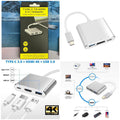 Typ c to HDMI 3 in 1 adapter