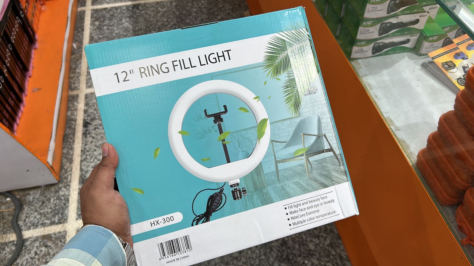 12" Ring Light-Selfie LED
