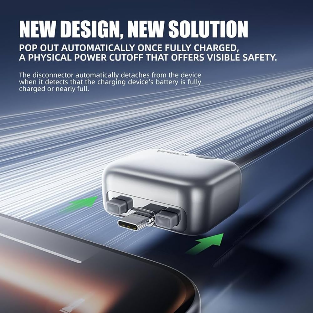 Smart Charger Adapter Auto Power Disconnector Guard Every Mobile