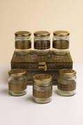 6-Piece Airtight Mini Storage Jar Set