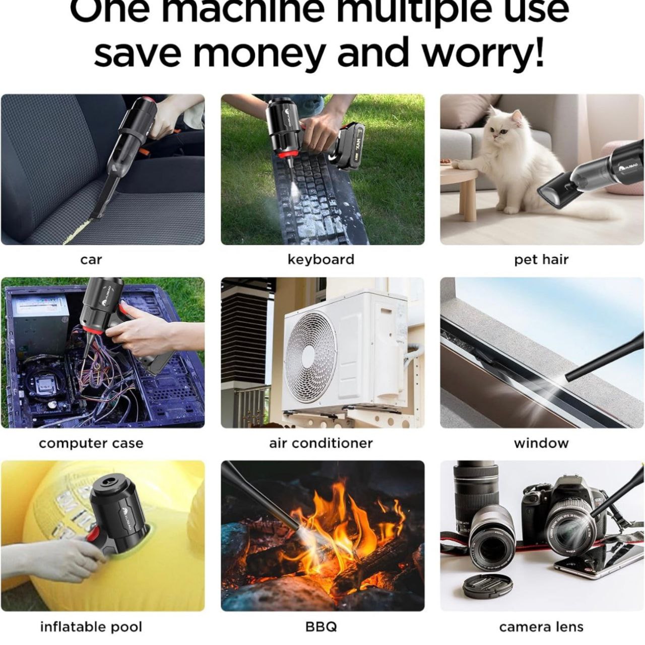 3 in 1 High Power Vacuum Cleaner