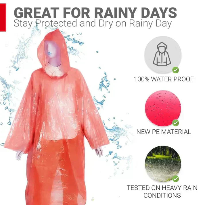 Unisex Disposable Rain Card