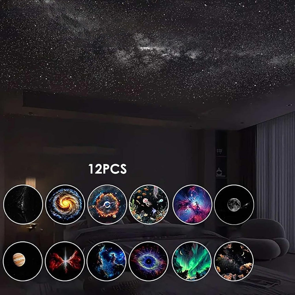 2-in-1 Galaxy Night Light Projector