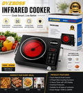 Infrared Induction Cooktop – 2200W, 22 Power Levels